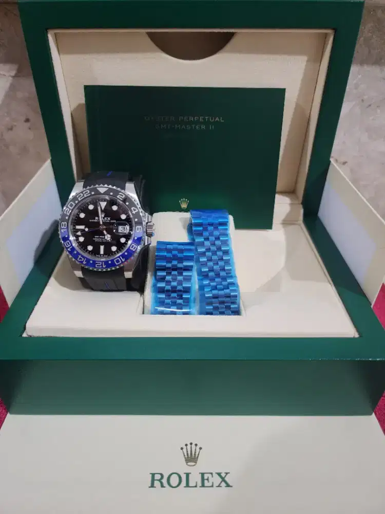 Rolex GMT-Master II Batman Jubilee 2019