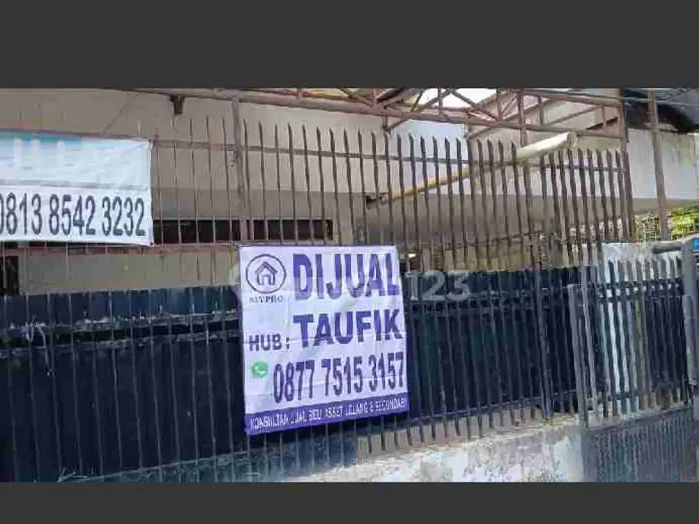 Dijual Rumah Hook di Jatipulo Tomang Jakarta Barat