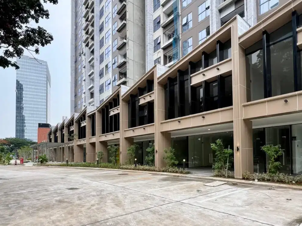 Elevee Promenade 2 gandeng 2 lantai hadap jalan raya