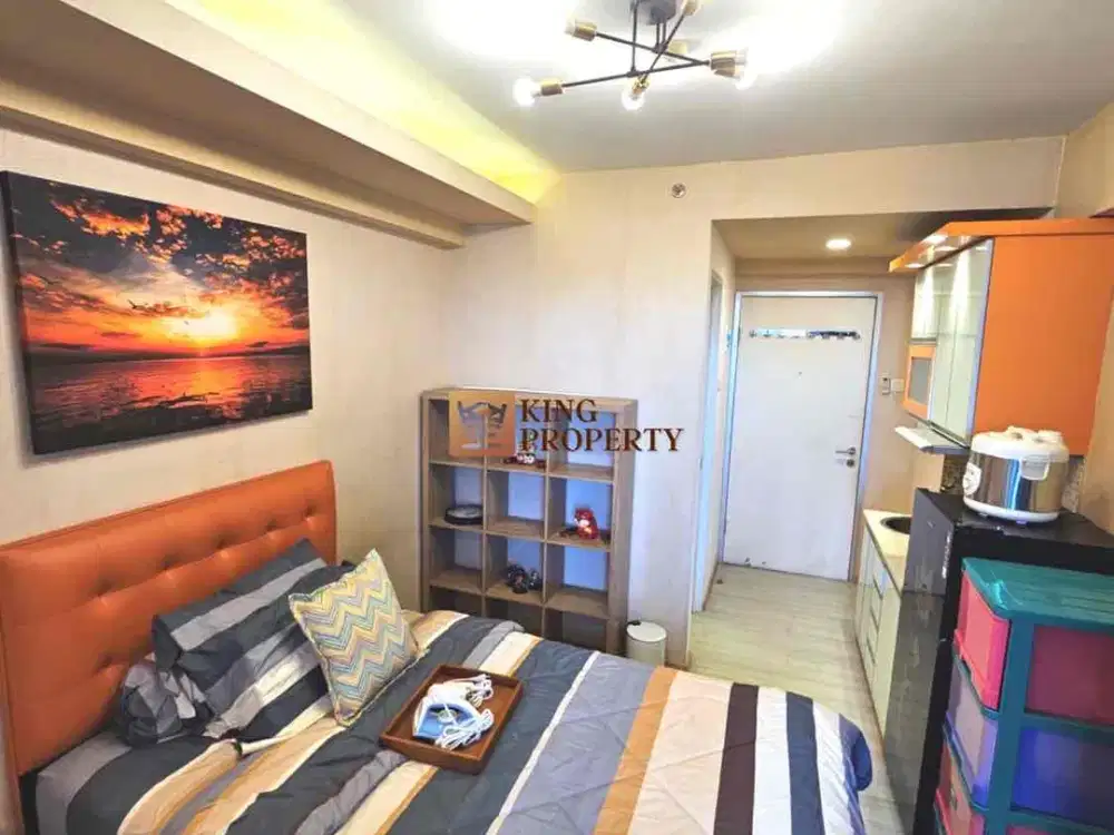 Bonus Furnished Lengkap Siap Huni/Invest Dijual Studio Green Bay Pluit