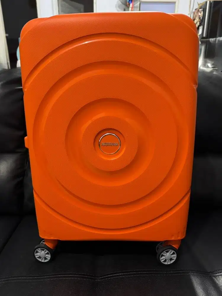 Preloved American Tourister Koper Handcase Circurity Cabin 20 Inch