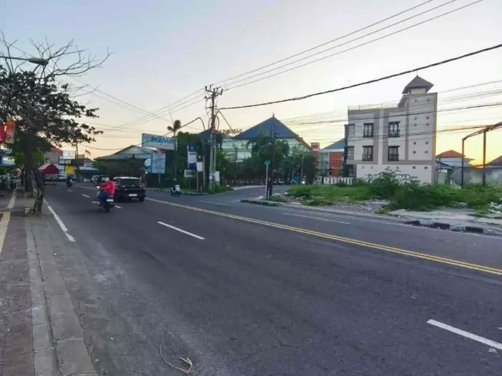kontrakan tanah jalan Mahendradatta pinggir Rumah sakit