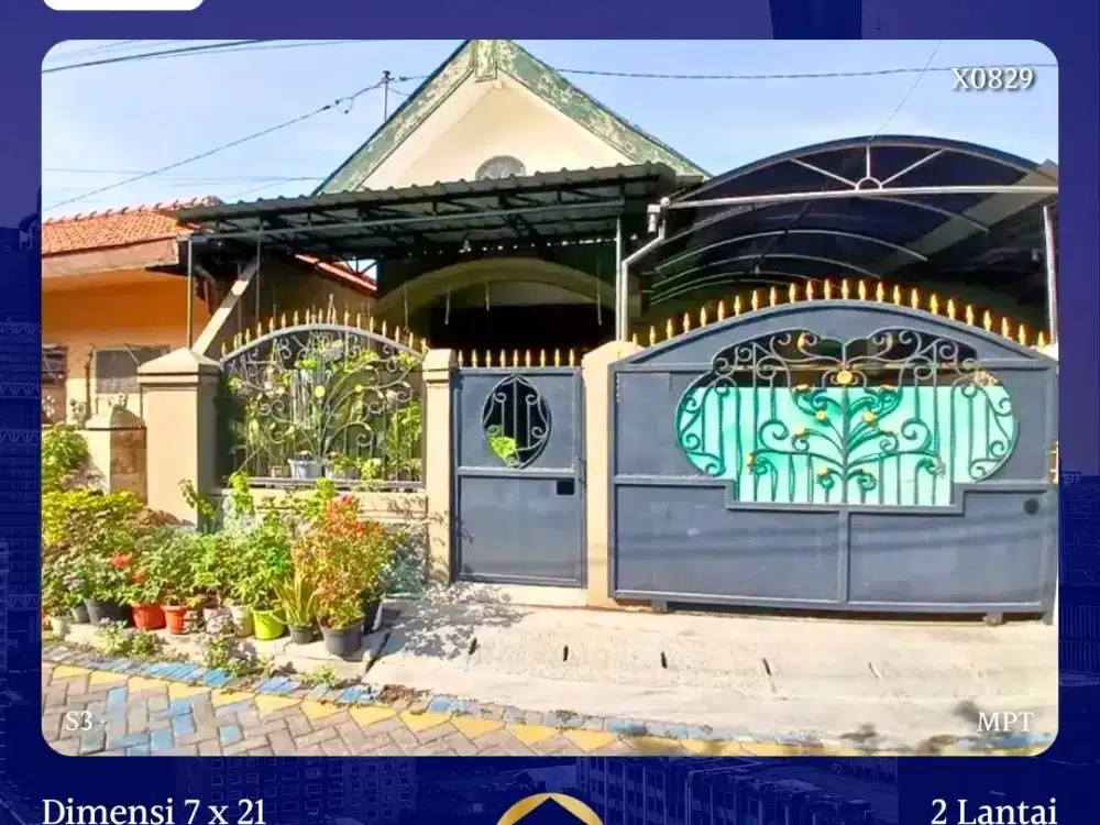 JUAL RUMAH GUBENG KERTAJAYA SURABAYA SURAT IJO