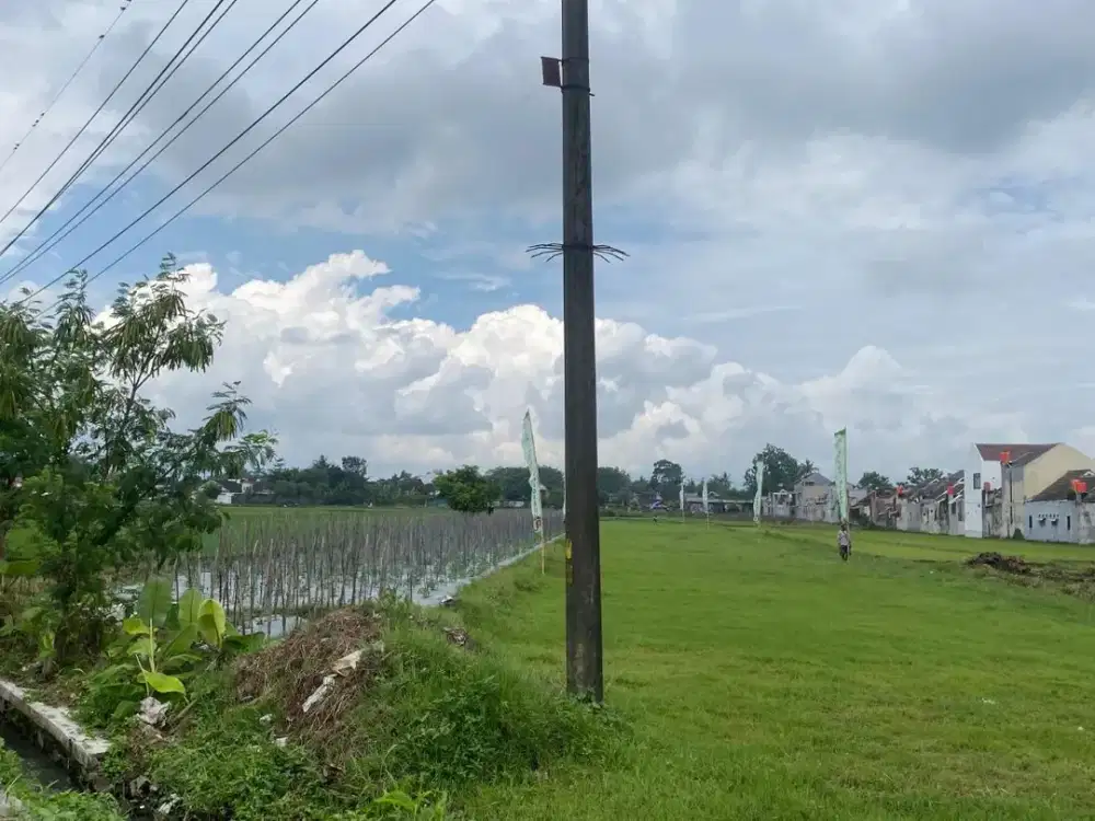 Tanah Godean Area Sidoarum Dekat Kampus UMY