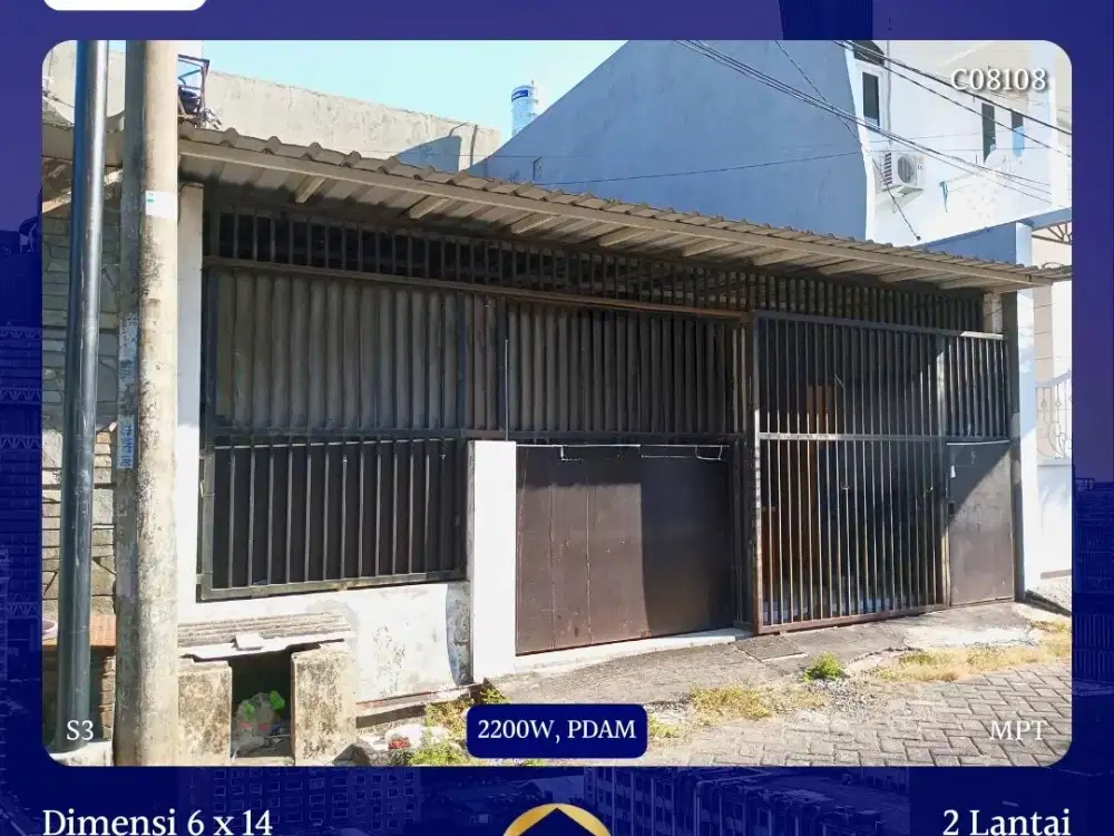 TERMURAH! JUAL RUMAH TAMAN PONDOK INDAH WIYUNG SURABAYA