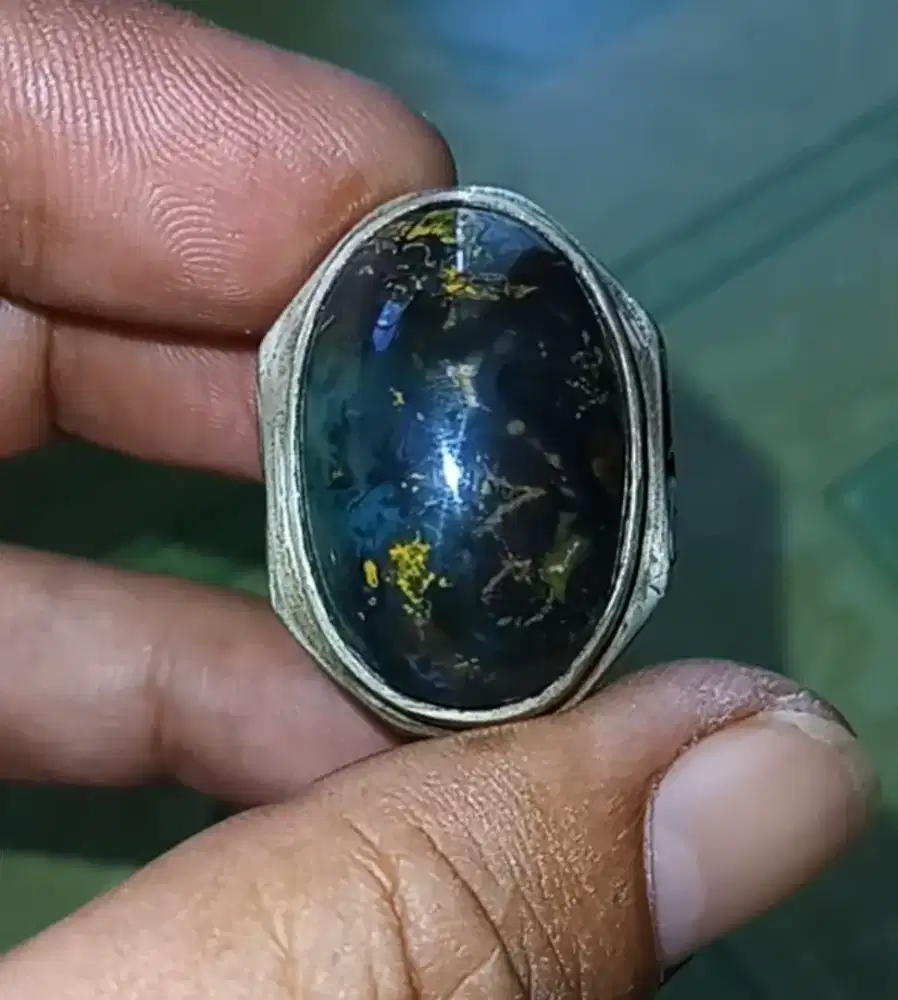 Batu cincin bacan doko kembang natural