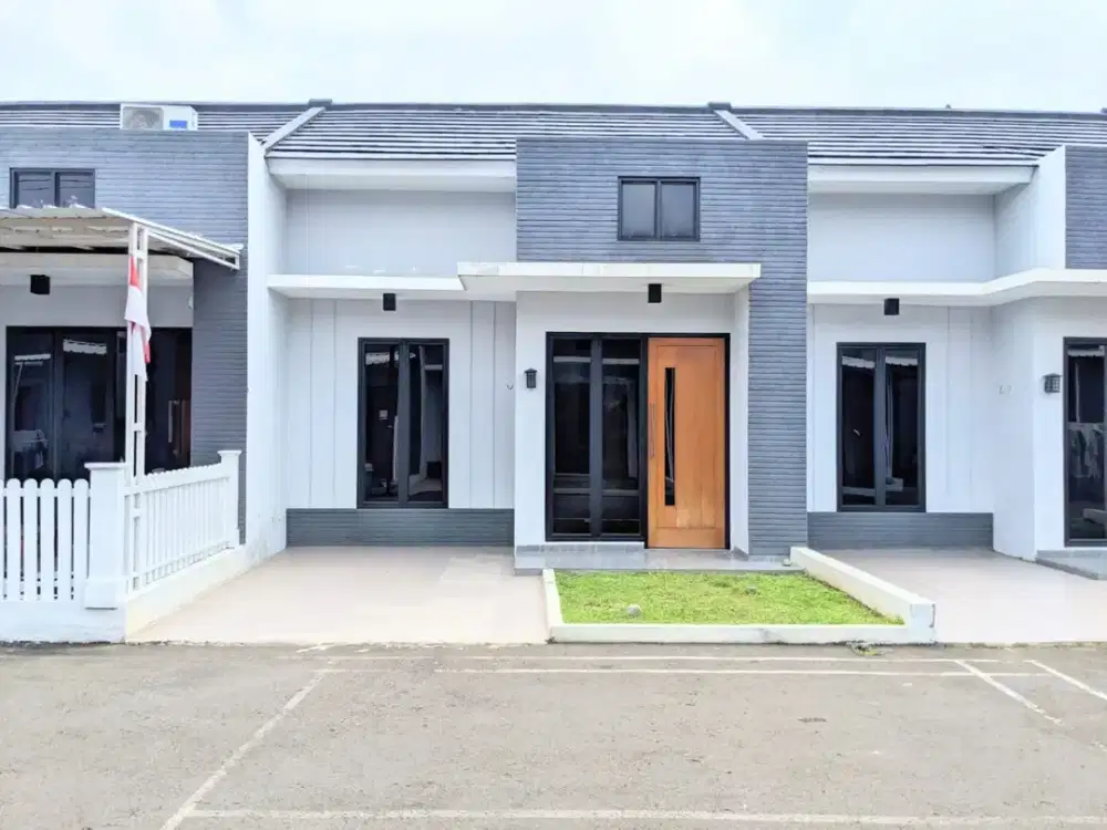 DIjual Rumah Baru Cluster Siap Huni, Gratis DP dan Biaya Biaya