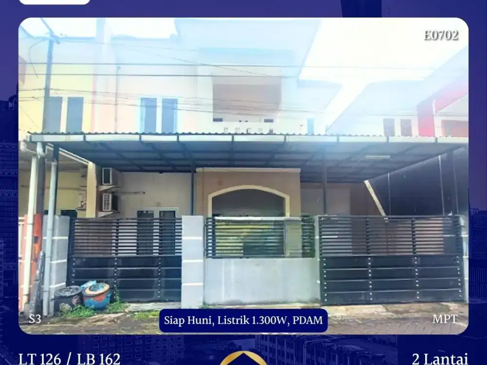 JUAL RUMAH JAMBANGAN INDAH SURABAYA SHM SIAP HUNI