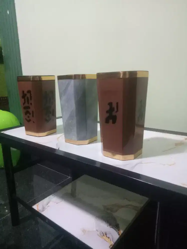 3pcs Guci minimalis//vas bunga