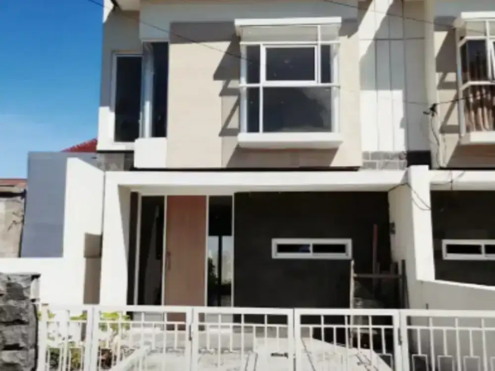 Rumah Baru 2 Lantai, Uk. 6x25 m Di Perum. Rungkut Barata, Rungkut Asri