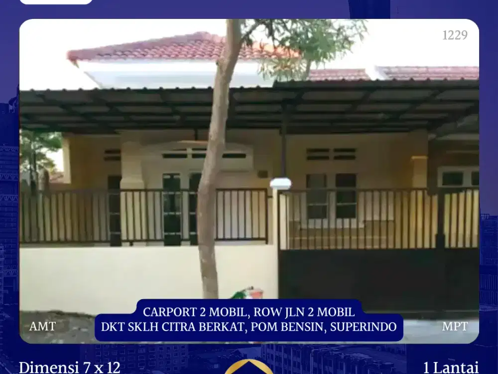 DIJUAL RUMAH CITRALAND UTARA BUKIT PALMA NORTH WEST SURABAYA