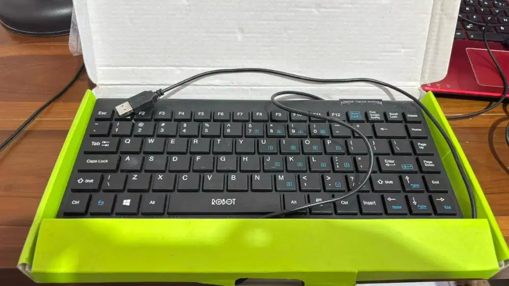 Mini Wired Keyboard ROBOT Tipe RK10