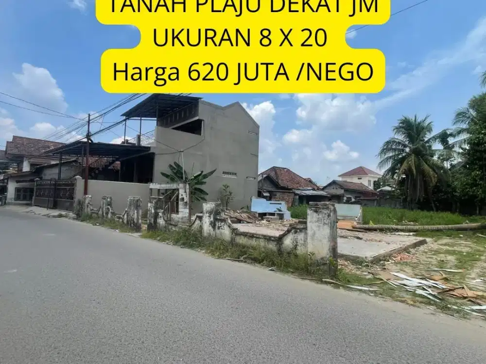 TANAH PLAJU COCOK RUMAH DAN KOSAN PALEMBANG