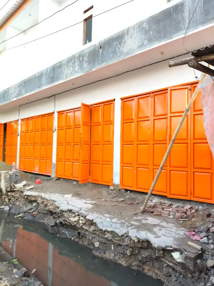 Menerima pemesanan pintu ruko poldinggate pintu lipat atau rolingdor