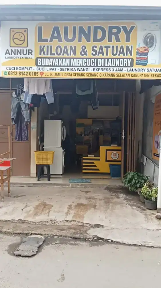 oper Londri dgn isi komplit udah jln 6bln