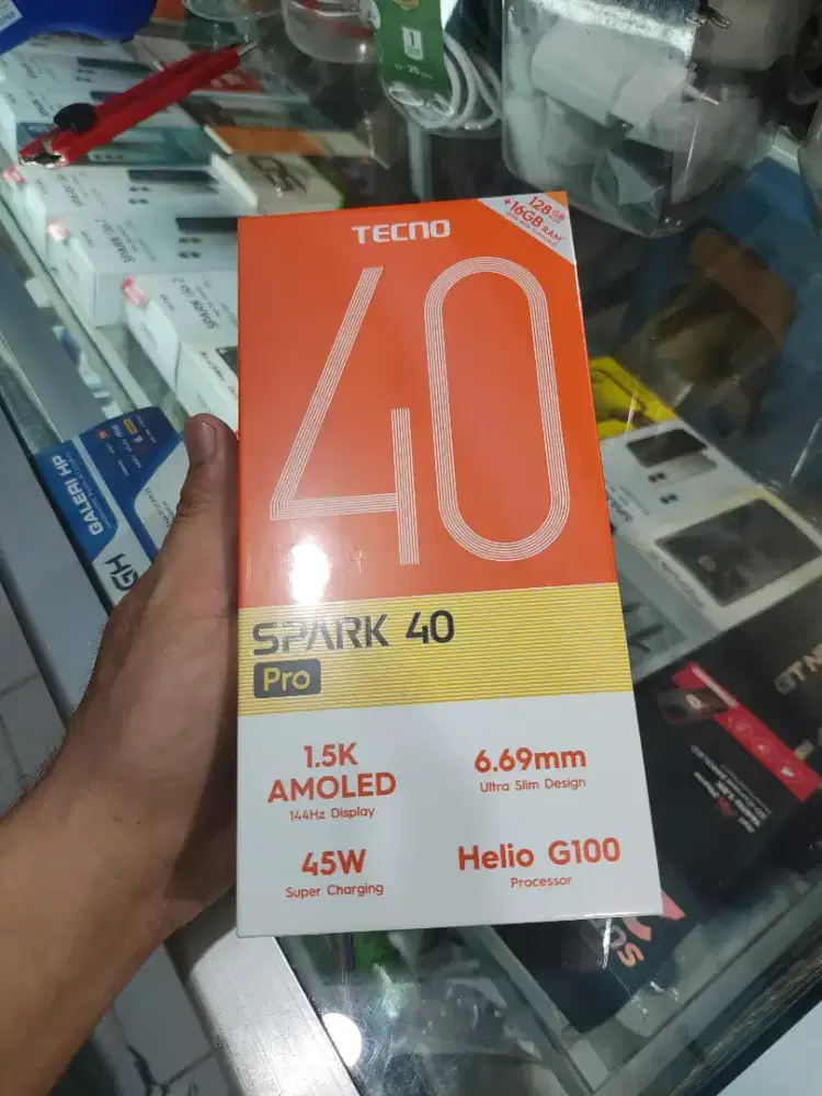 Tecno spark 40 pro 8/128 Garansi Resmi