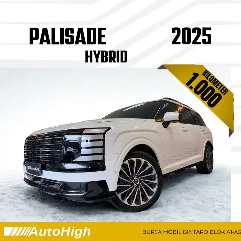 DP10% [Km1.000] Palisade Hybrid Calligraphy 2025 White #AUTOHIGH