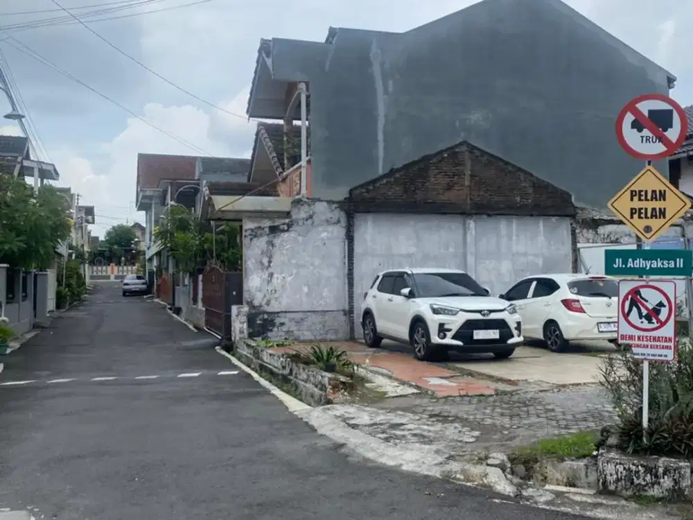 JUAL TANAH PEKARANGAN, DALAM PERUMAHAN BANTENG KALIURANG JOGJA, LUAS 139 m2