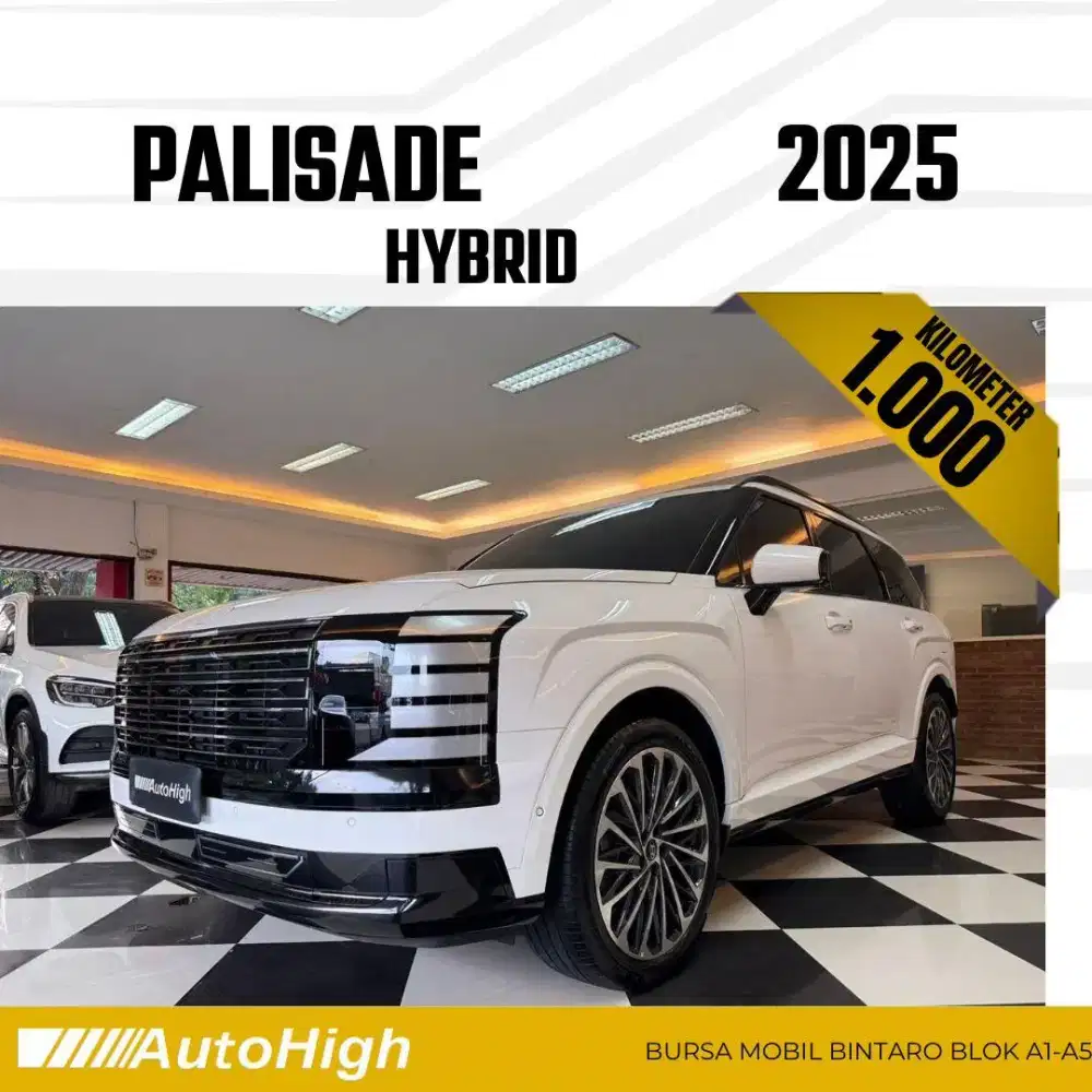 DP10% [Km1.000] Palisade Hybrid Calligraphy 2025 White #AUTOHIGH