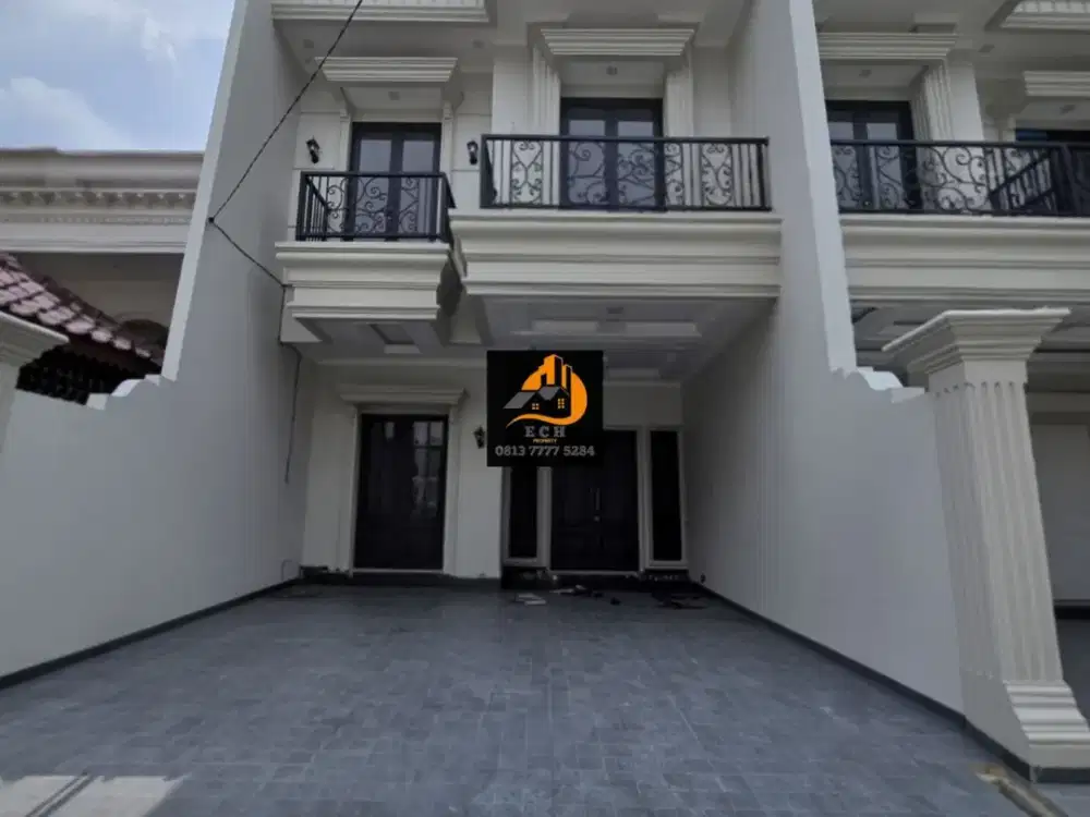 T49.Rumah Baru Dalam Komplek Akses Super Lebar Di Cempaka Putih Jakarta Pusat