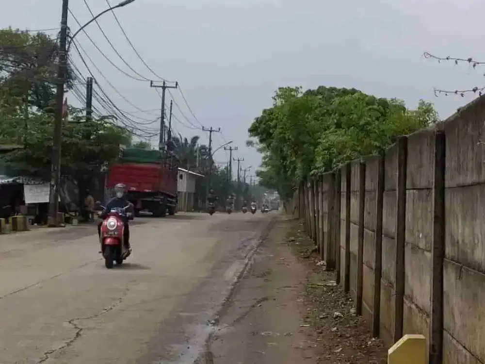 dijual tanah pinggir jalan diklat pemda legok