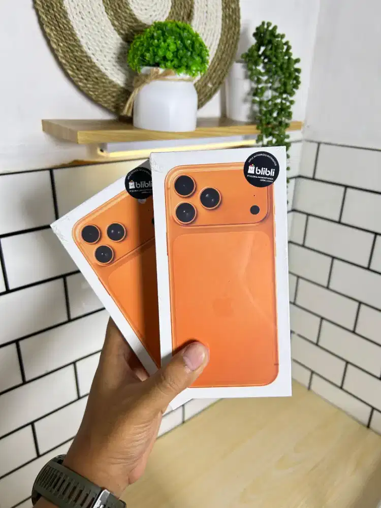 iPhone 17 Pro Max 256GB NEW Garansi resmi 1tahun