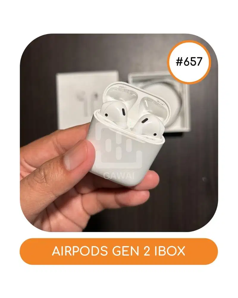 #657 Airpods Gen 2 Charging Case Ibox