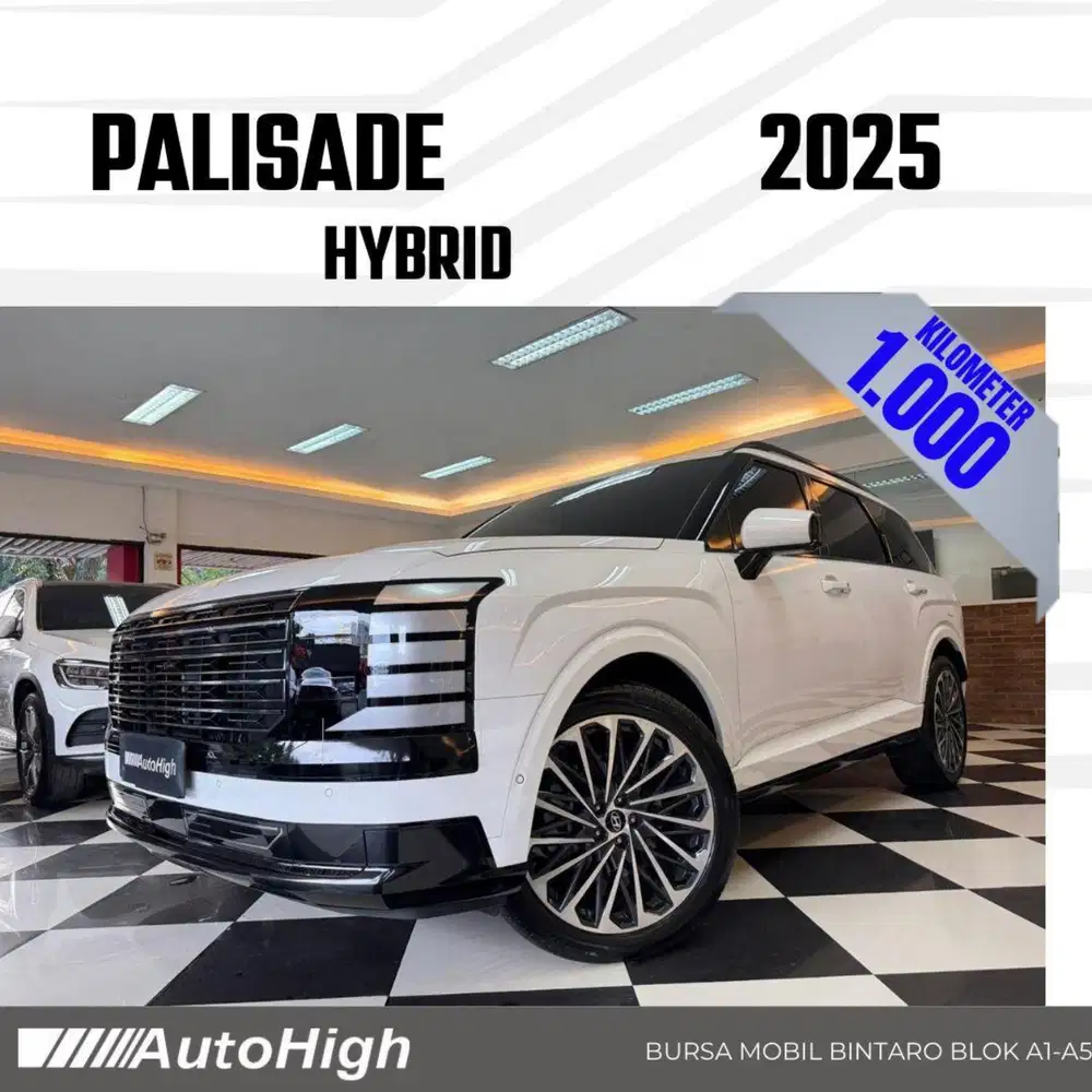 DP10% [Km1.000] Palisade Hybrid Calligraphy 2025 White #AUTOHIGH