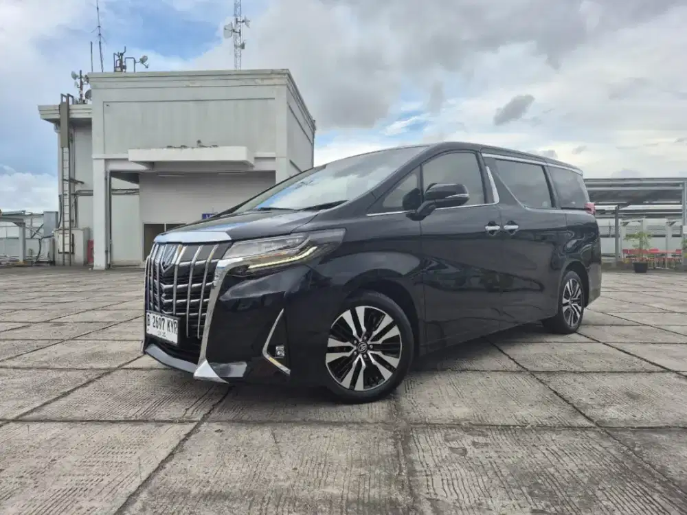 (Low Km) Joss Alphard G ATPM TSS AT 2021 Tgn1 Bisa DP Ringan