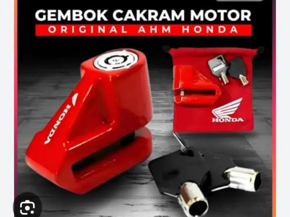Gembok disc brake Honda AHM original