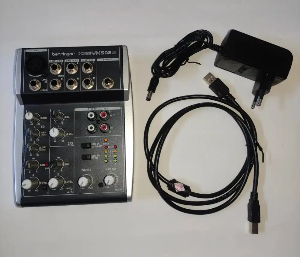 Mixer Audio Soundcard Behringer Xenyx 502s