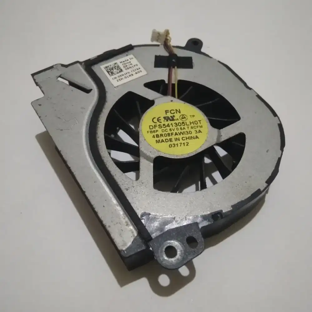 kipas pendingin CPU untuk laptop Dell Inspiron 14R Turbo 14Td 14R-1728