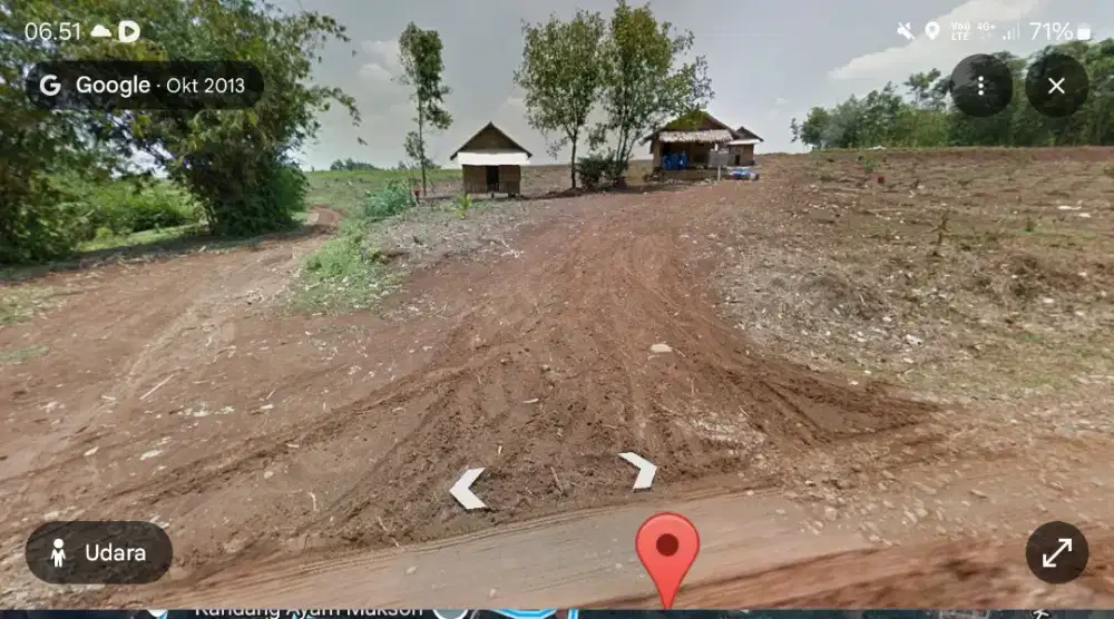 Tanah Murah Pinggir Jalan Kabupaten Surat sdh SHM