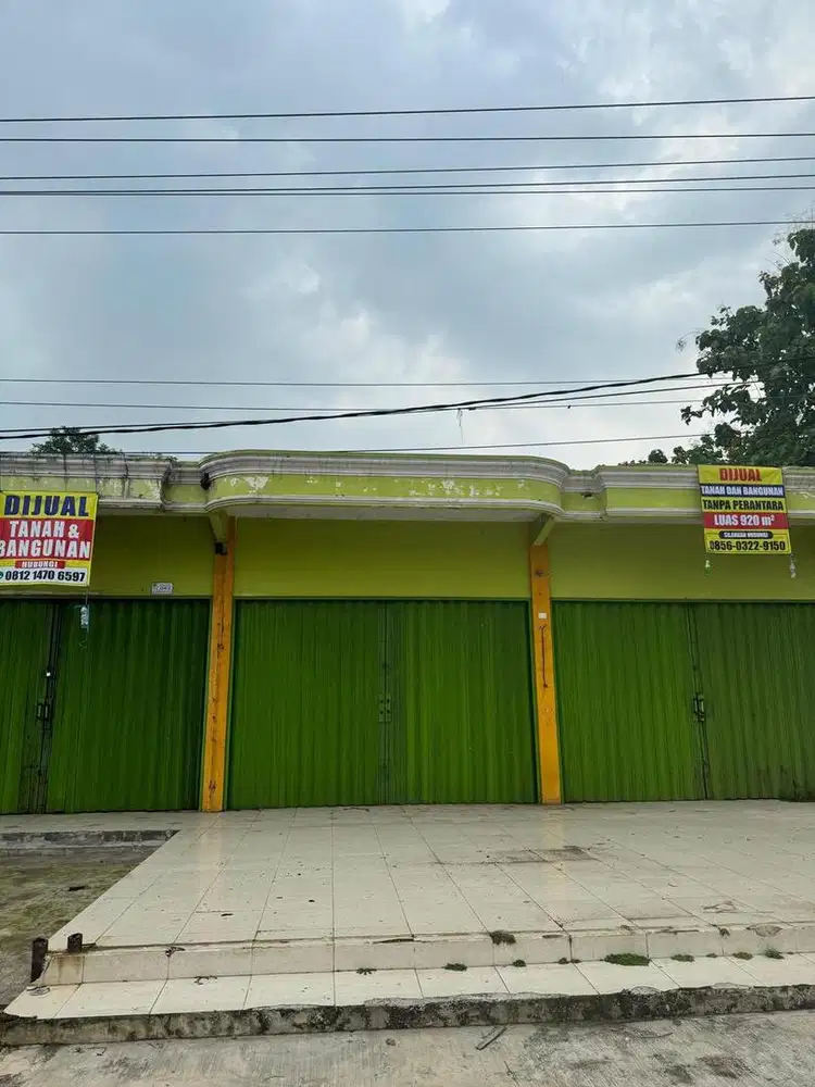 DI JUAL CEPAT TANAH DAN BANGUNAN