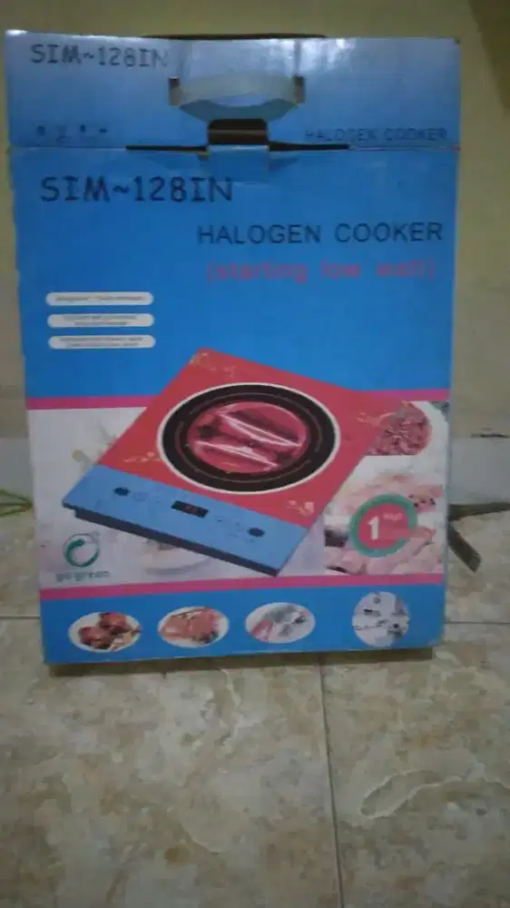 Kompor listrik portable halogen masih baru belum pernah di pakai