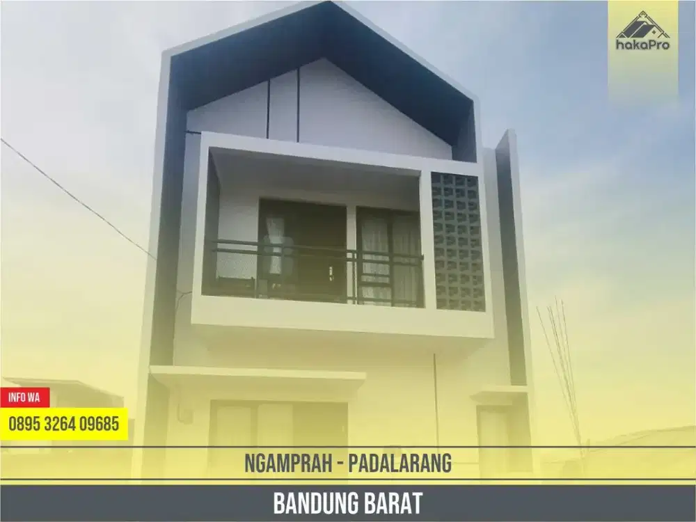 Dijual Rumah Syariah MURAH Ngamprah Bandung Barat Dekat Kota Baru Parahyangan Dan Tol Padalarang