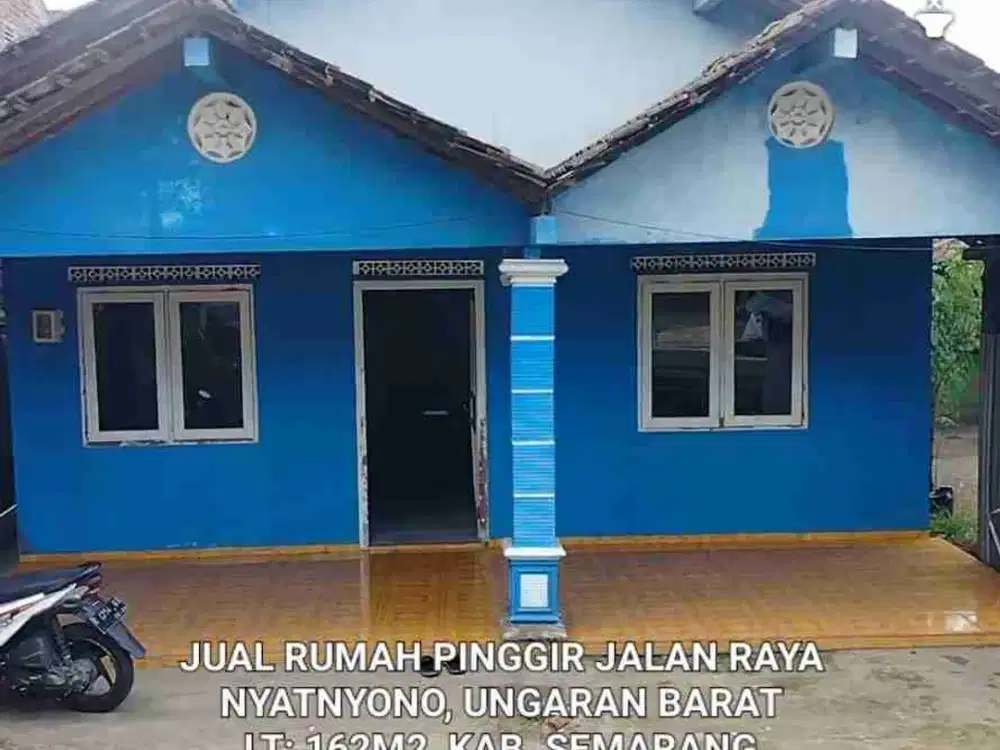 JUAL CEPAT RUMAH PINGGIR JALAN RAYA NYATNYONO, UNGARAN BARAT, KAB. SEMARANG