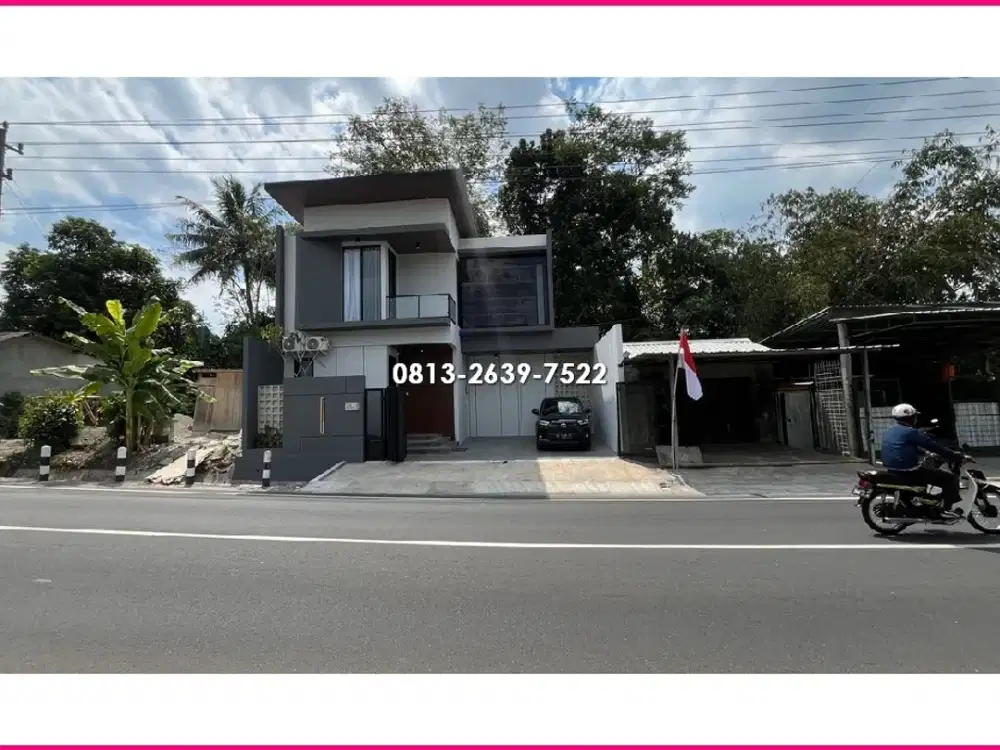 Rumah Industrial di Barat Jl Kaliurang Km 9 jl kapten haryadi dekat monjali alzahar ringroad utara