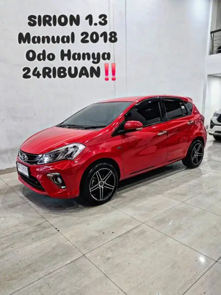 (TDP 16JT) SIRION 1.3 Manual 2018 / 2019 daihatsu merah agya trd