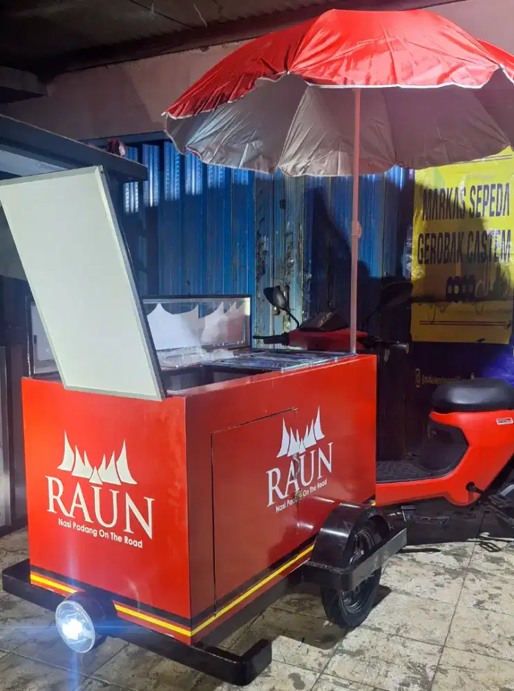 SEPEDA GEROBAK KOPI/SEPEDA LISTRIK GEROBAK KOPI/SEPEDA GEROBAK MURAH