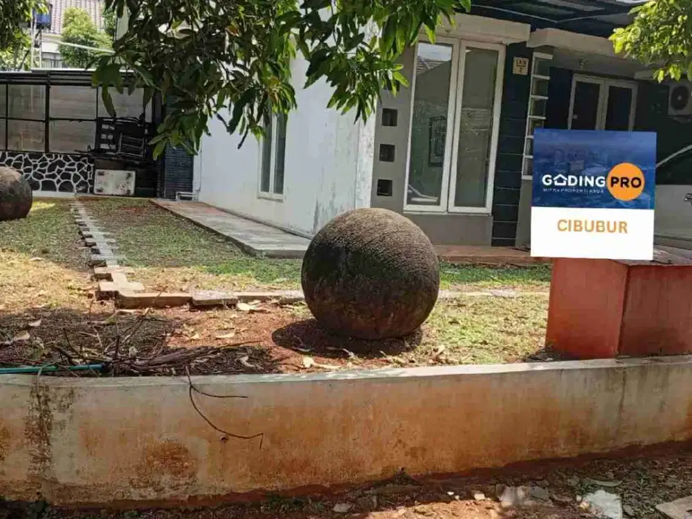 Jual Cepat Rumah Siap Huni Dengan Tanah Luas 1M Nego. Cibubur Country Cikeas.
