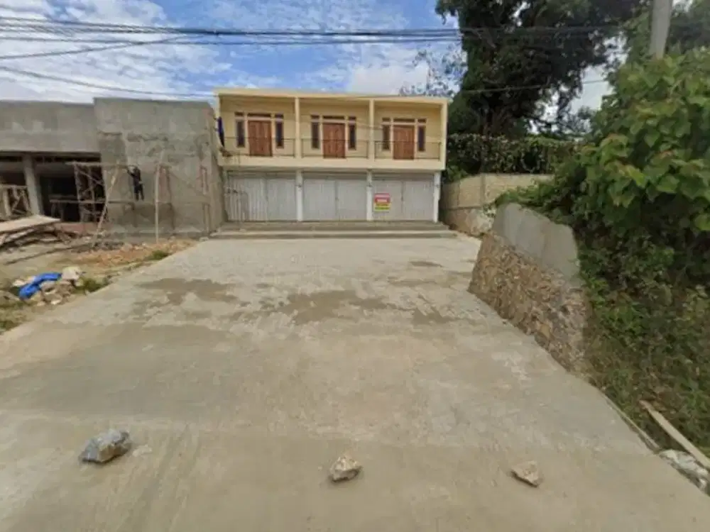 Ruko Sewa Cocok untuk Store/Gudang Depan Jalur dua Ramai Lalulintas