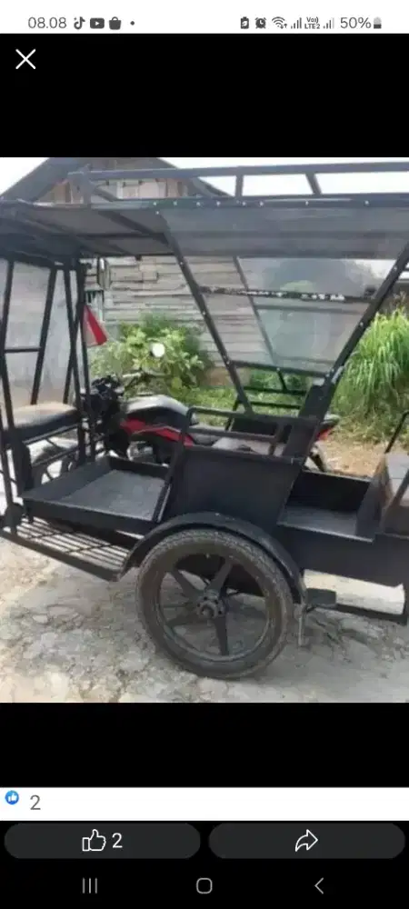 Spesialis pembuatan bak becak orng