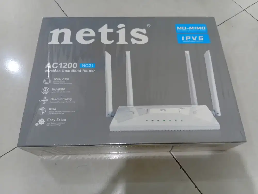 Router Wireless Netis AC1200 Dual Band (Mesh)