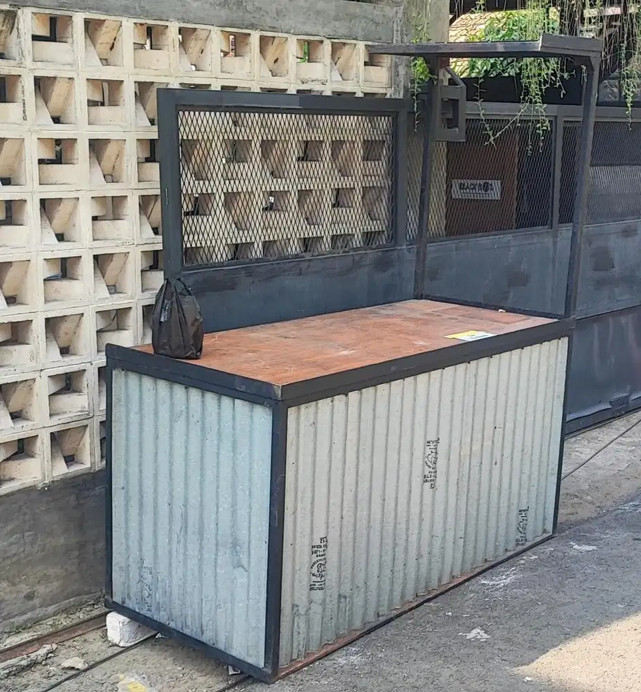 Meja Ex cafe ex warkop serbaguna kasir