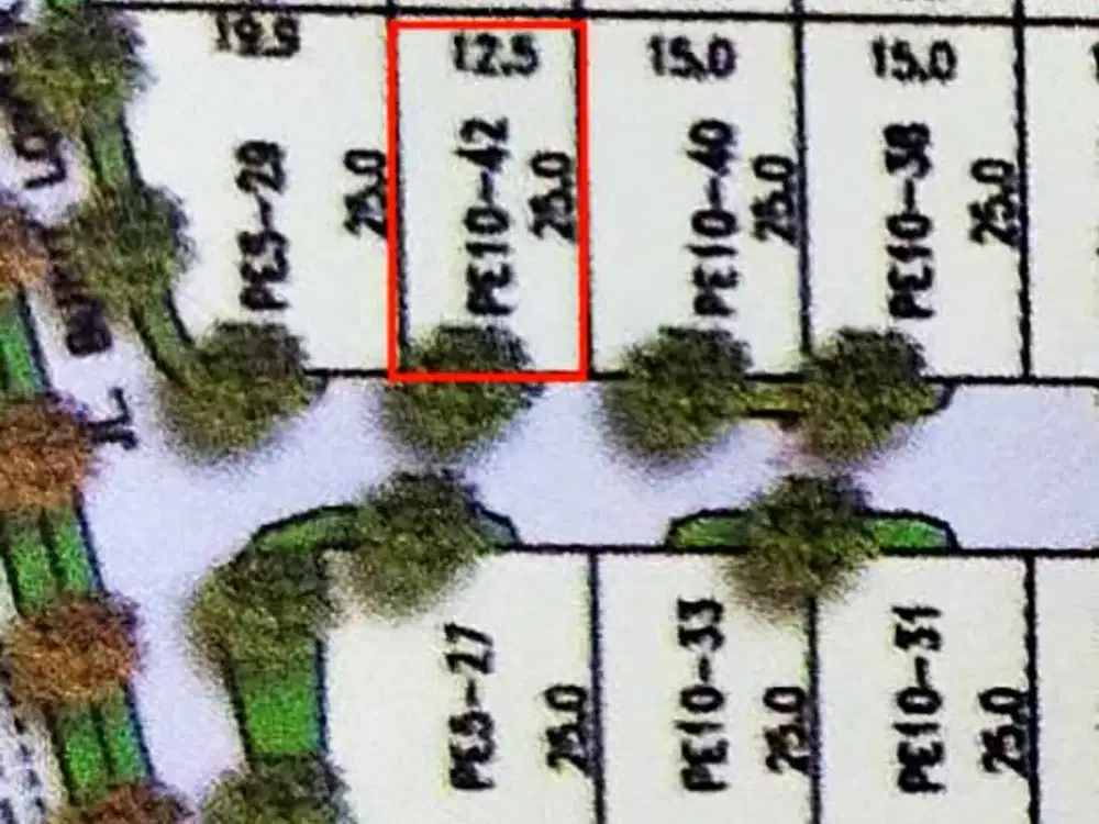 Dijual Tanah Murah Pakuwon Indah Villa Bukit Regency Graha Family