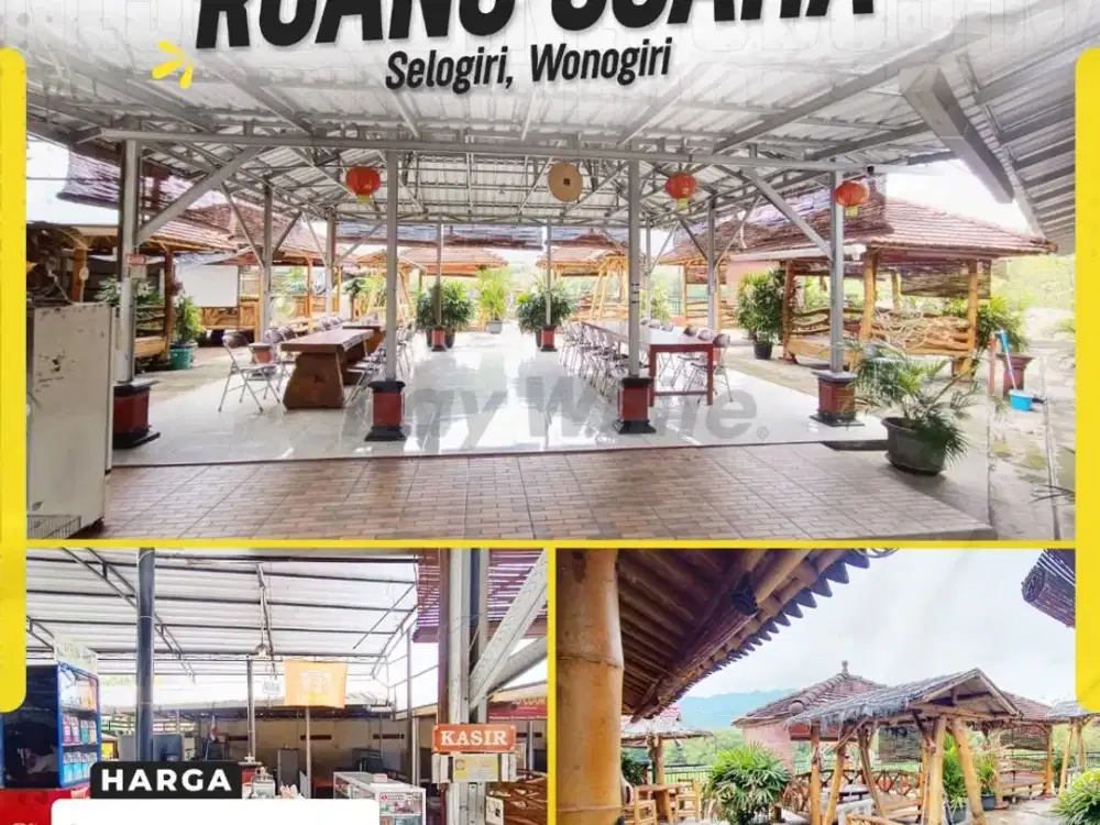 Dijual Ruang Usaha Resto Aktif di Selogiri Wonogiri