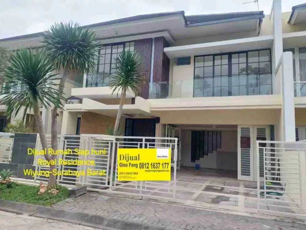 dijual cepat rumah murah di royal residence Wiyung Surabaya barat