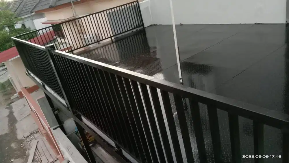 Pagar minimalis di kabupaten kebumen