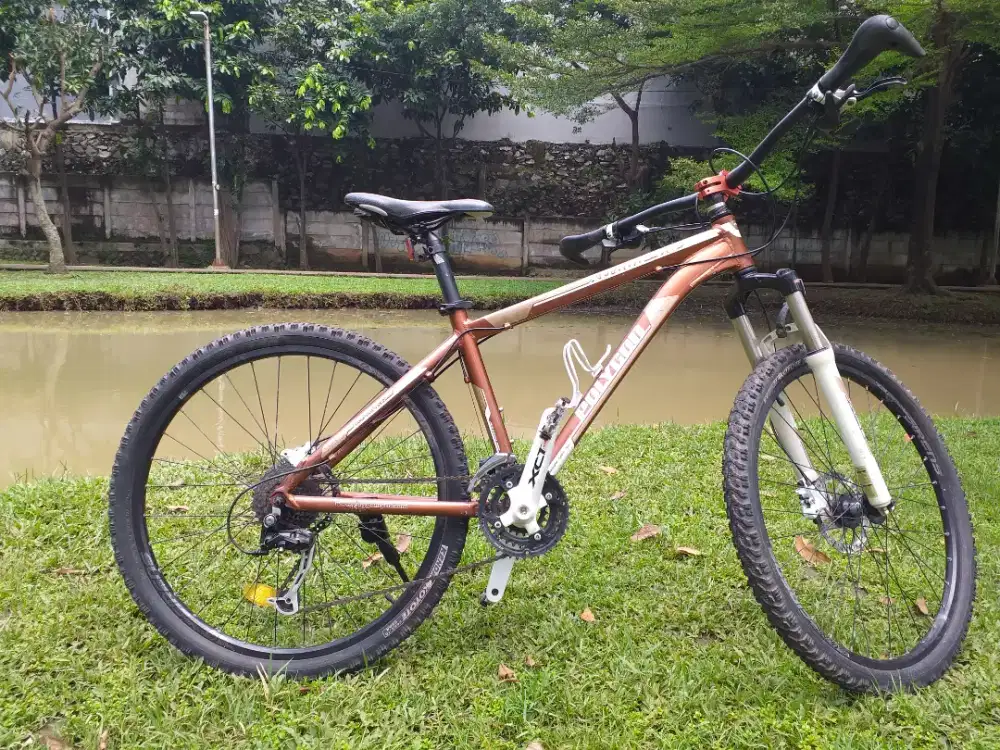 Sepeda gunung polygon xtrada hidrolik unit jarang pakai